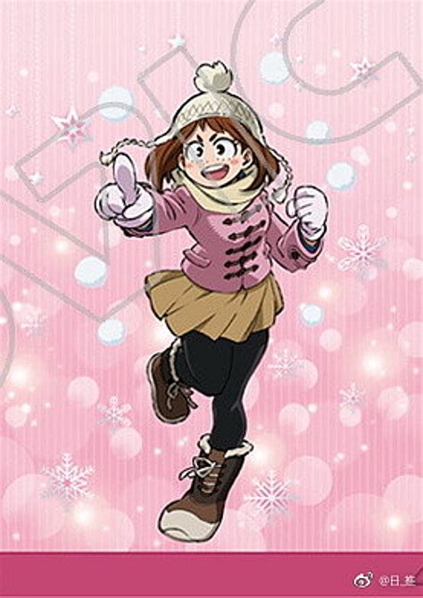 uraraka art|uraraka official art.